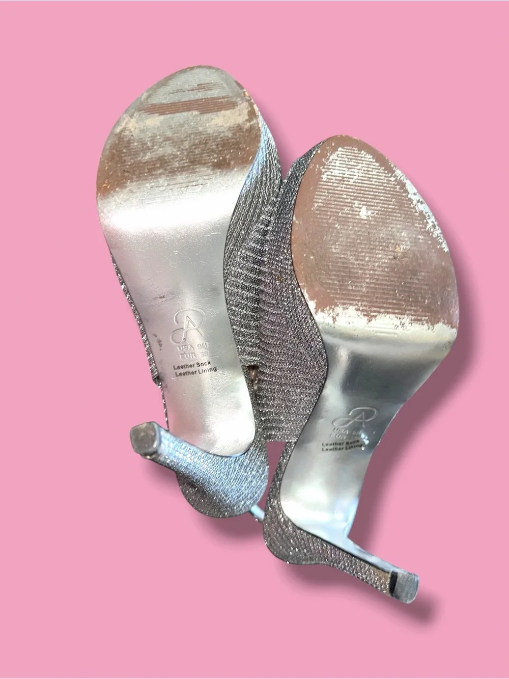 Adrianna Papell sparkling silver